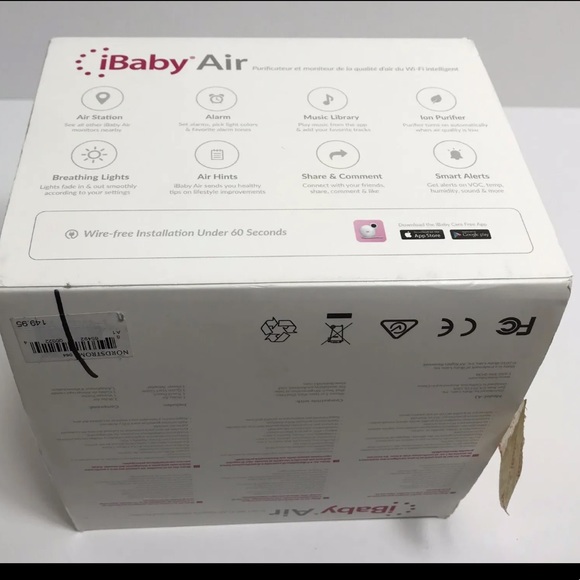 IBABY Air - Audio Baby Monitor & Air Purifier - Picture 2 of 8